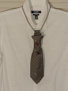 Women's Gray Tie